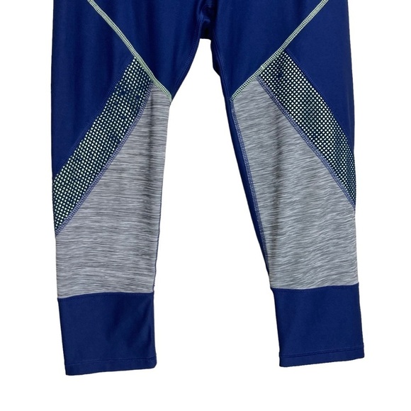 RBX Live Life Active Workout Leggings Size Medium Blue Gray - Picture 4 of 8